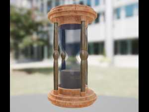 hourglass 3D मॉडल
