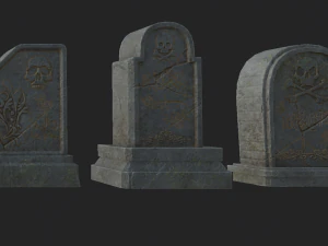 grafsteenpakket 2 3D Model