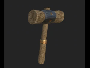 &ccedil;eki&ccedil; ahşap 2 3D Model