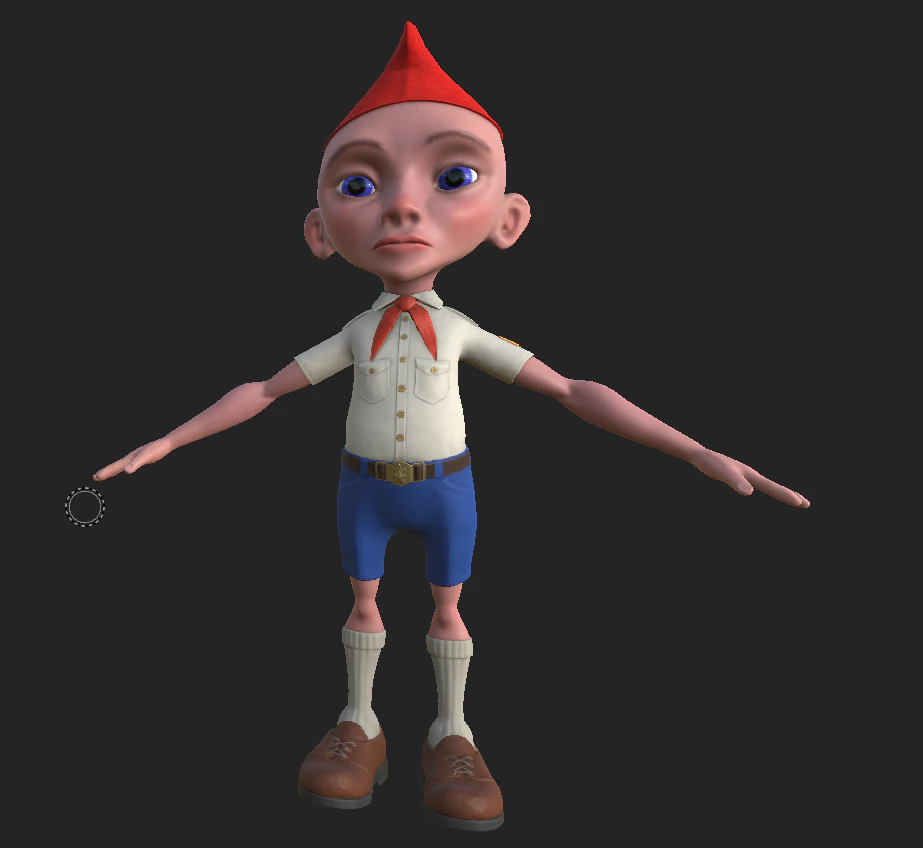 pioneer ussr 3D Model .c4d .max .obj .3ds .fbx .stl .blend 