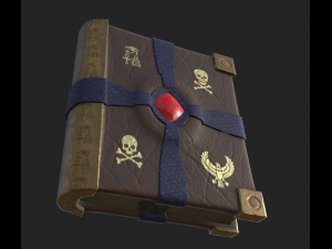 magic book 1 3D Model