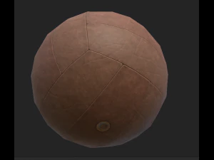 배구공 1 3D 모델