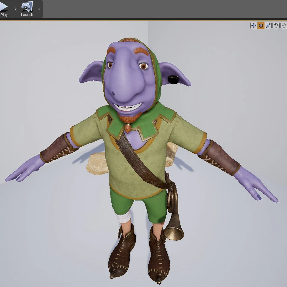 goblin 3 3D Model .c4d .max .obj .3ds .fbx .stl .blend 