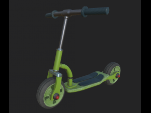 scooter cartoon 4 3D मॉडल