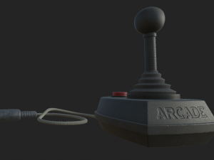 joystick vintage 3D Model