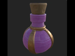 bottle magic 1 3D Model