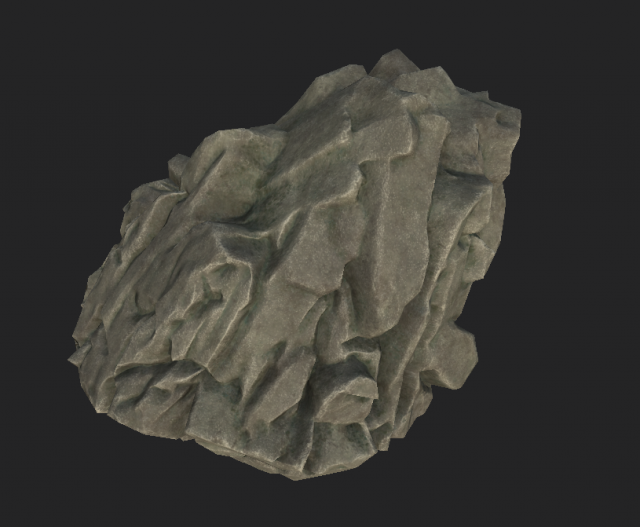 rock 57 3D Модель .c4d .max .obj .3ds .fbx .stl .blend
