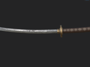 katana 1 3D 모델