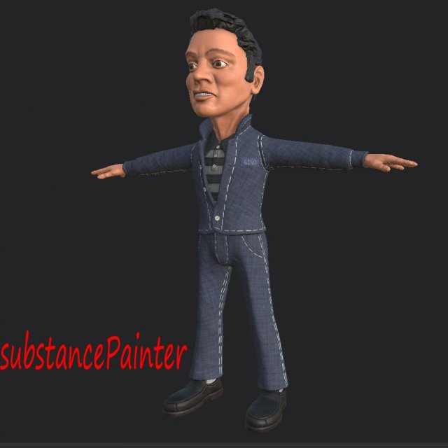 elvis 2 Modello 3D .c4d .max .obj .3ds .fbx .stl .blend 