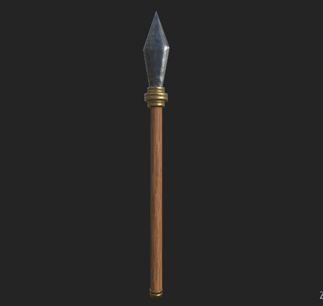 spear 2 Modello 3D .c4d .max .obj .3ds .fbx .stl .blend
