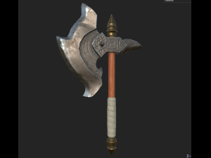axe 3 3Dモデル