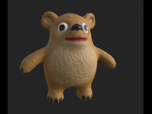 bear toy 3Dモデル