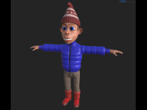 kid 1 3D Model