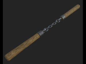 nunchucks 1 3D Model