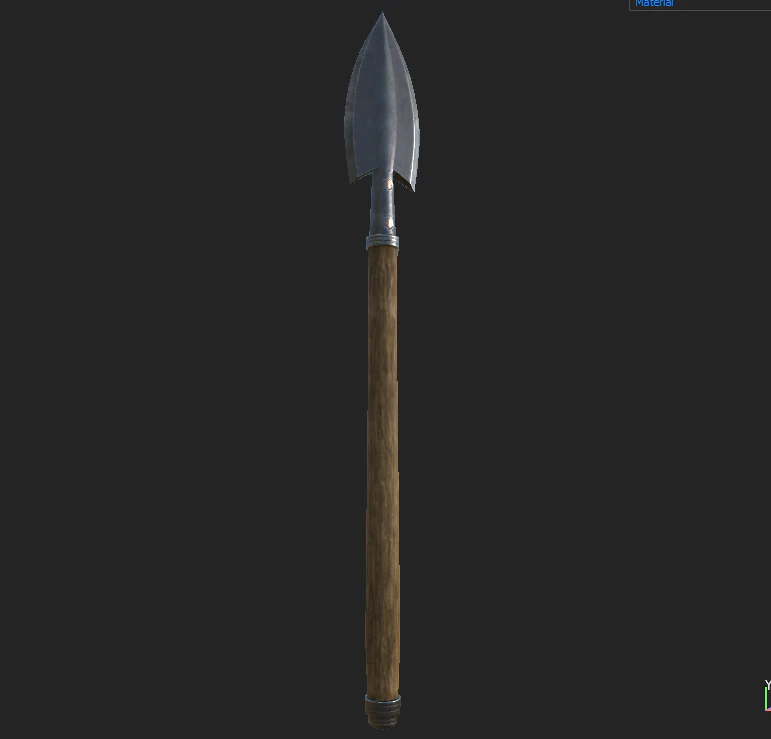 spear 3 3D Model .c4d .max .obj .3ds .fbx .stl .blend 