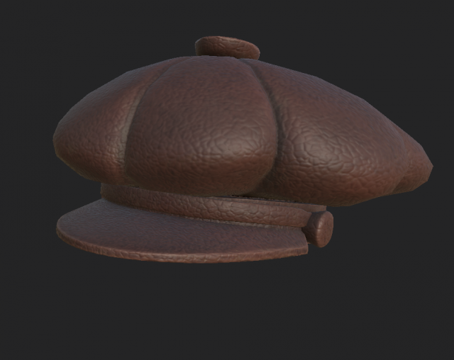 cap 1 Model 3D .c4d .max .obj .3ds .fbx .stl .blend 
