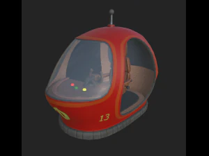 el ilanı karikat&uuml;r 1 3D Model