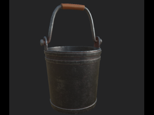bucket old 3D Model