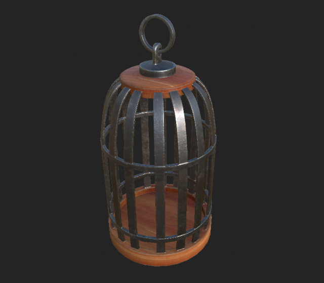 birdcage 1 Modelo 3D .c4d .max .obj .3ds .fbx .stl .blend 