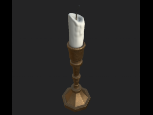 candle stick 1 3D Model
