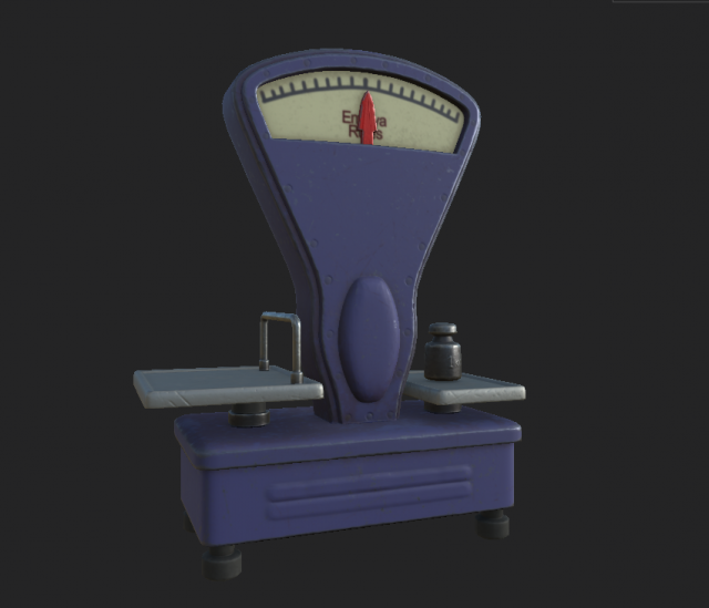 weight Modello 3D .c4d .max .obj .3ds .fbx .stl .blend 