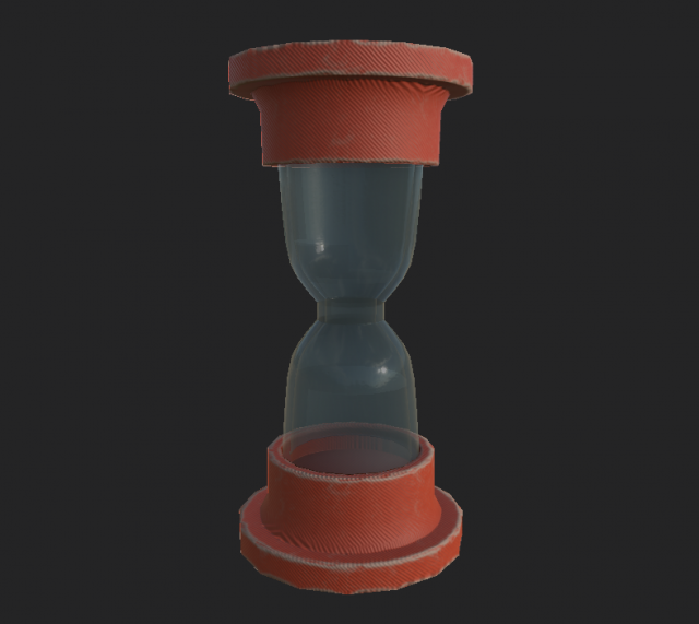 sand timer 3D Модель .c4d .max .obj .3ds .fbx .stl .blend