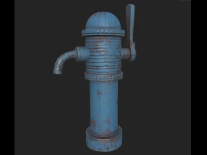 su toplama kolonu 3D Model