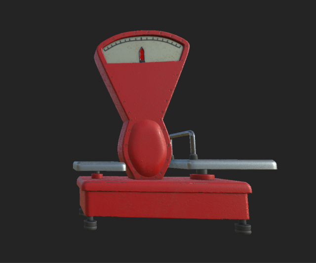 scales 3 Modello 3D .c4d .max .obj .3ds .fbx .stl .blend 