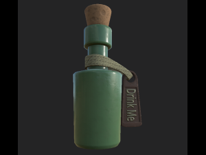 bottle drug 3D Model