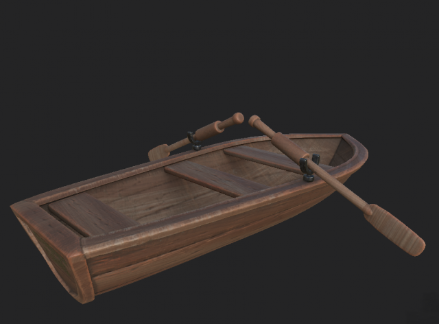 boat 1 3D 모델 .c4d .max .obj .3ds .fbx .stl .blend 