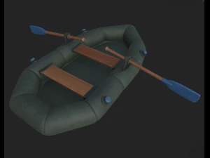 gommone 1 Modello 3D