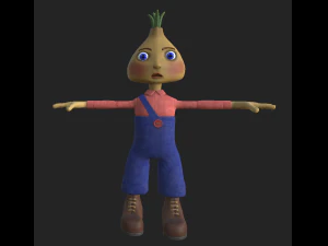 персонаж чиполліно 3D Модель