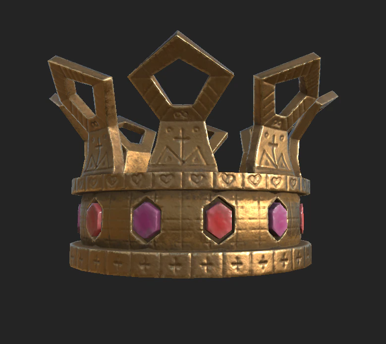 crown 2 3D Model .c4d .max .obj .3ds .fbx .stl .blend 