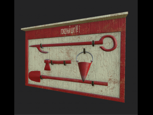 fire shield game asset 3D Model