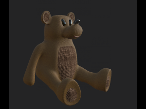 bear teddy 00001 3D Model