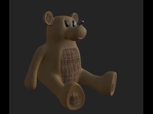 orsetto di peluche 00001 Modello 3D