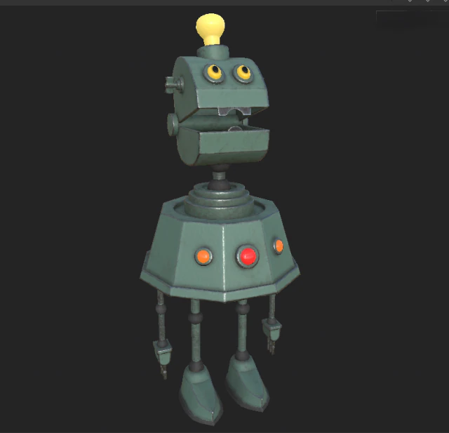 robota ttp1 Model 3D .c4d .max .obj .3ds .fbx .stl .blend 