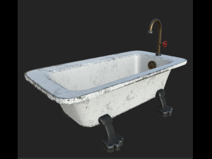 old bath 1 3D Модель