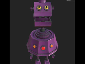 古いロボット 3Dモデル