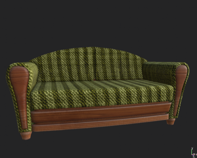 sofa 33 3D Model .c4d .max .obj .3ds .fbx .stl .blend 