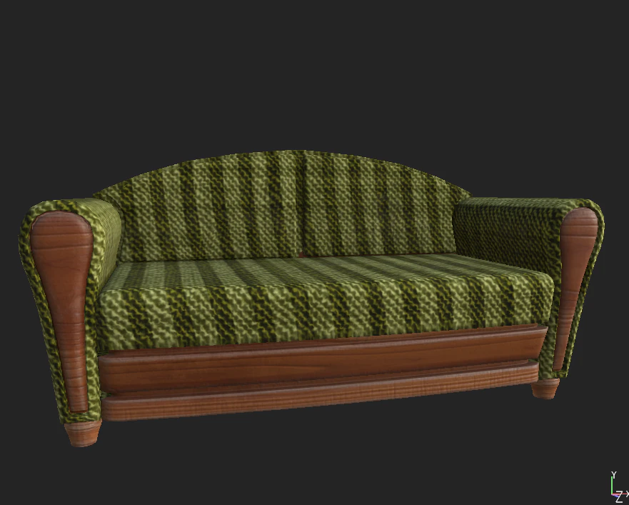 sofa 33 3D Model .c4d .max .obj .3ds .fbx .stl .blend