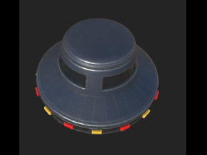 ufo 2 3D Model