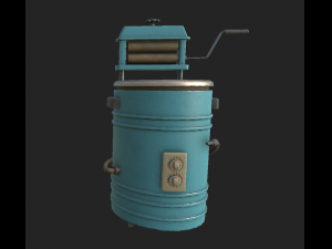 washing machine ussr Modello 3D