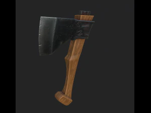 axe of a carpenter 3D Model