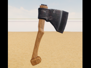 axe of a carpenter 3D Модель