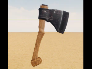 axe of a carpenter 3D Model