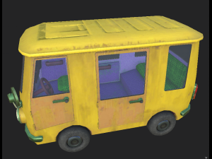 van 1 3D Model