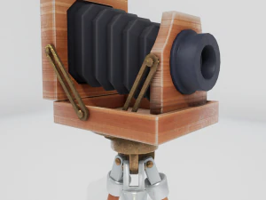 vecchia macchina fotografica Modello 3D