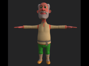 old man 3Dモデル