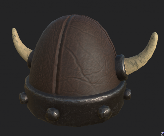 helmet viking 1 Model 3D .c4d .max .obj .3ds .fbx .stl .blend 